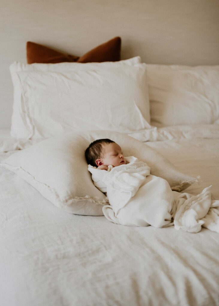 In-home newborn session Brisbane