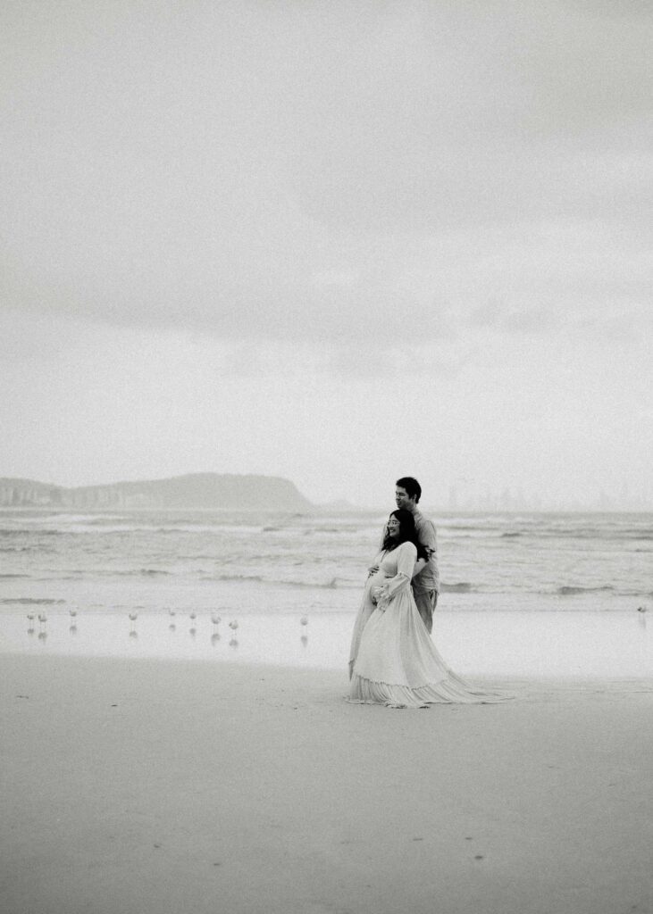 Heartfelt maternity photos 