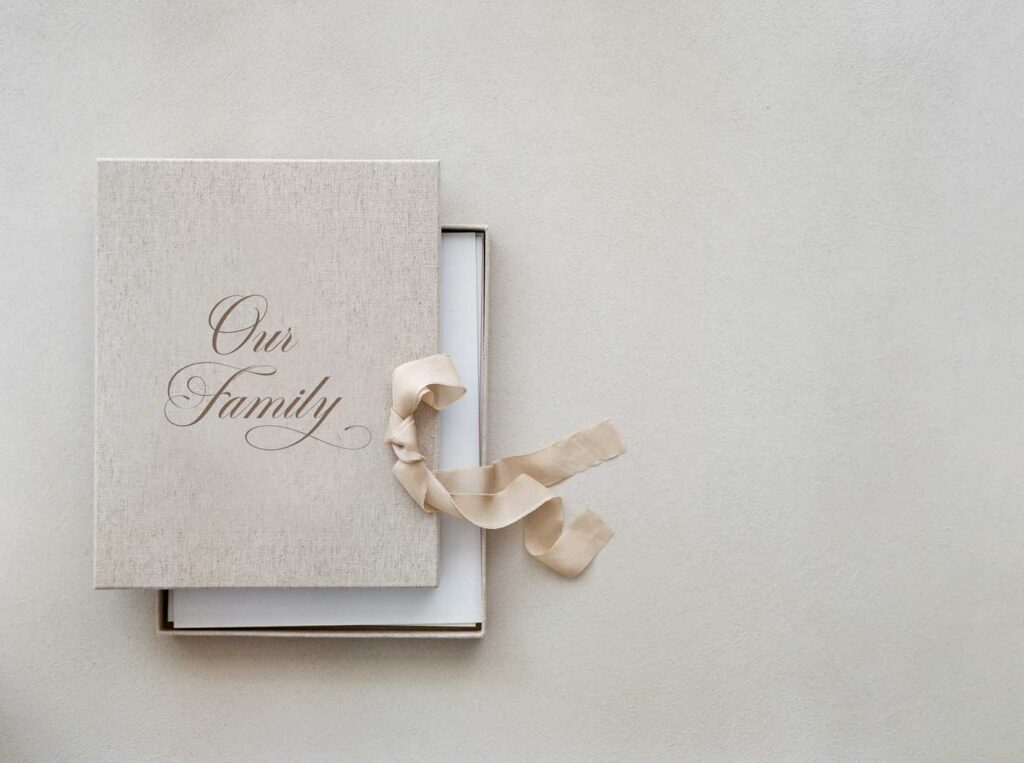 Family Photo Keepsake Box