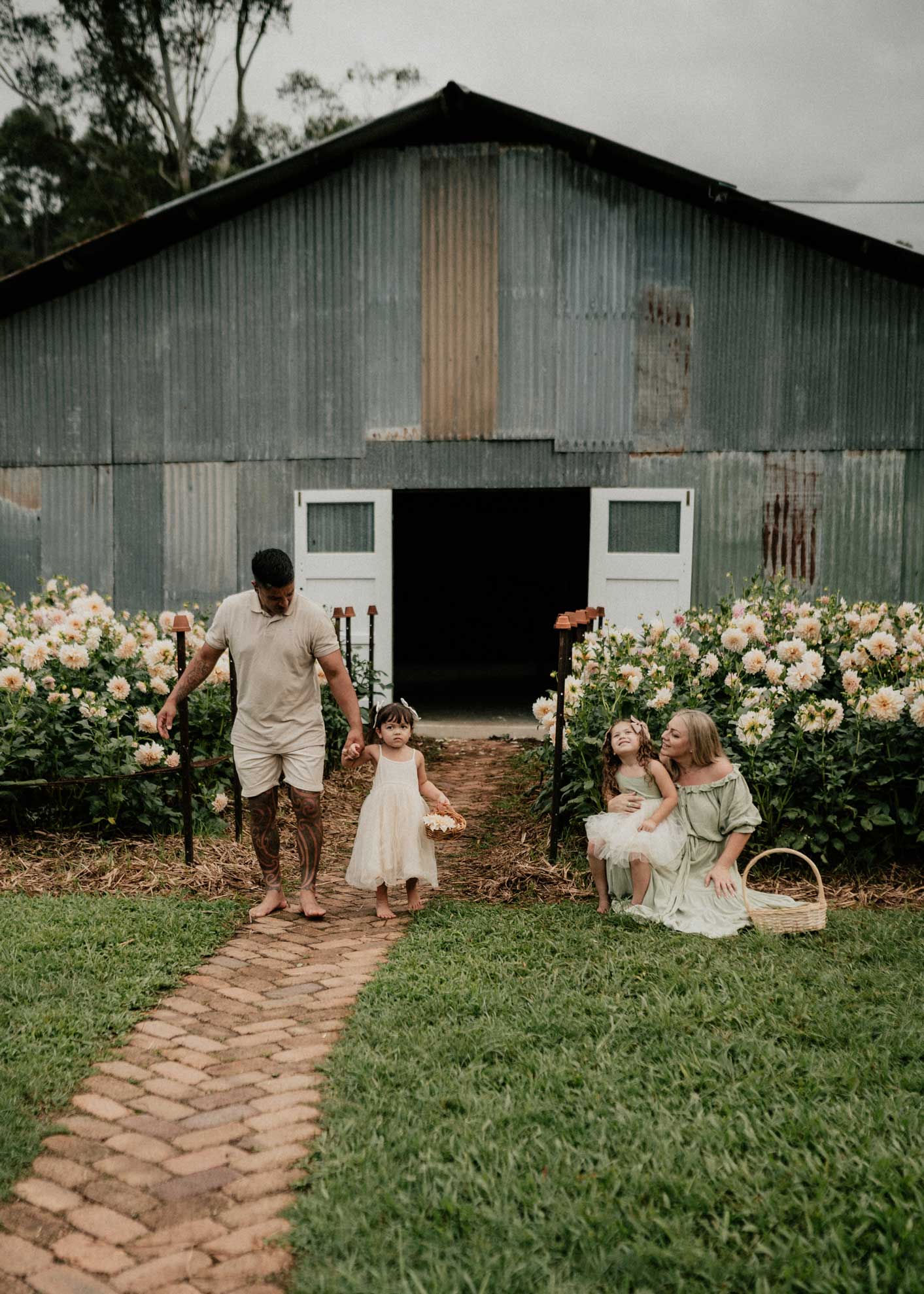 Dahlia Field, Best Family Photoshoot Locations in Brisbane