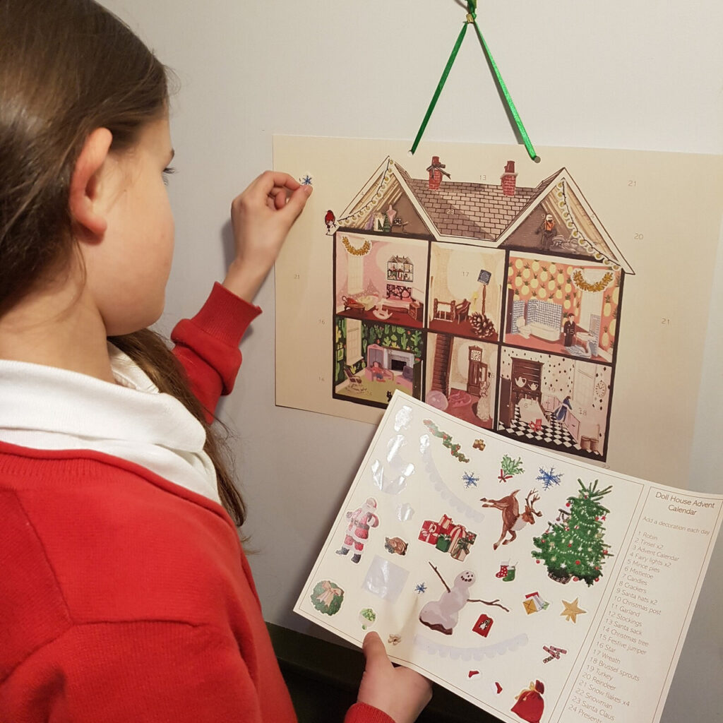 advent calendar ideas in Australia Doll House