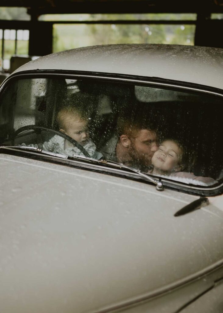 family car photoshoot