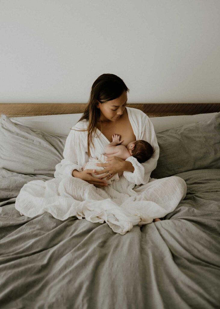 Brisbane newborn at home photography