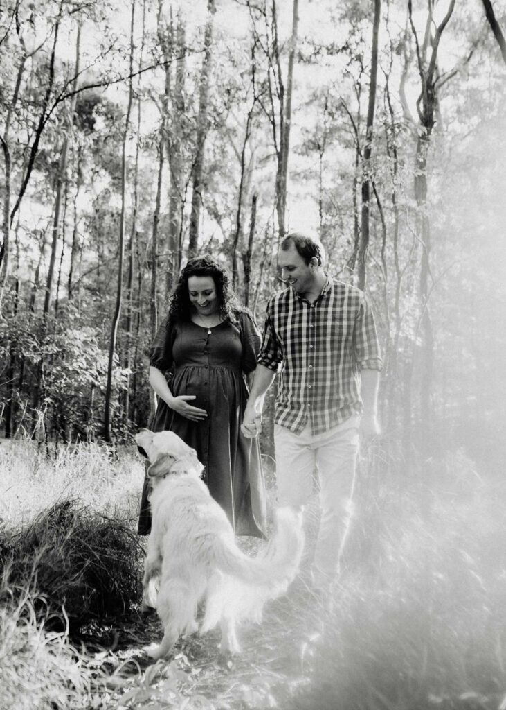 family photography with dogs