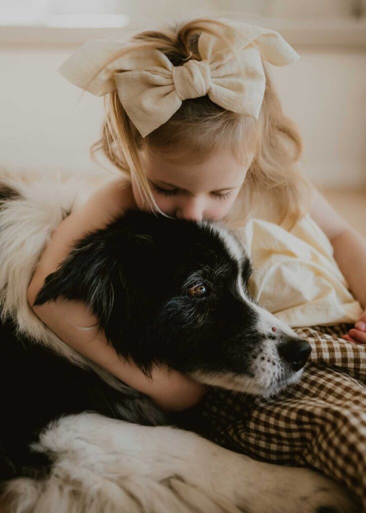 family photography with dogs