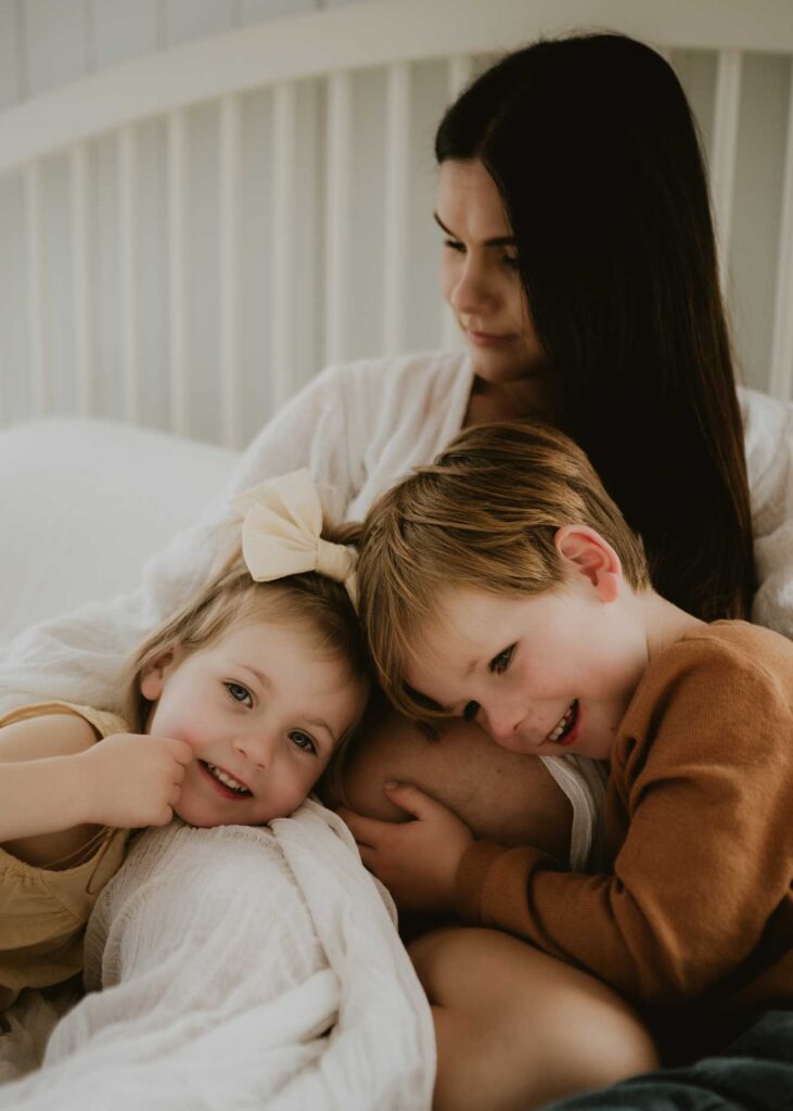 at home maternity photos brisbane