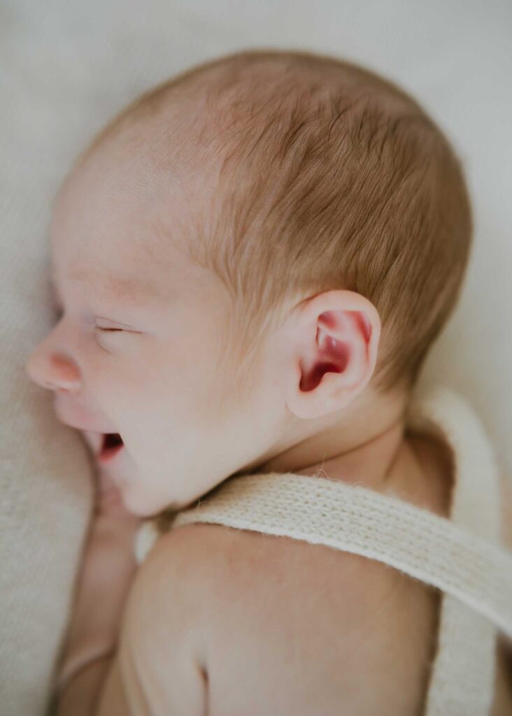 Newborn close up